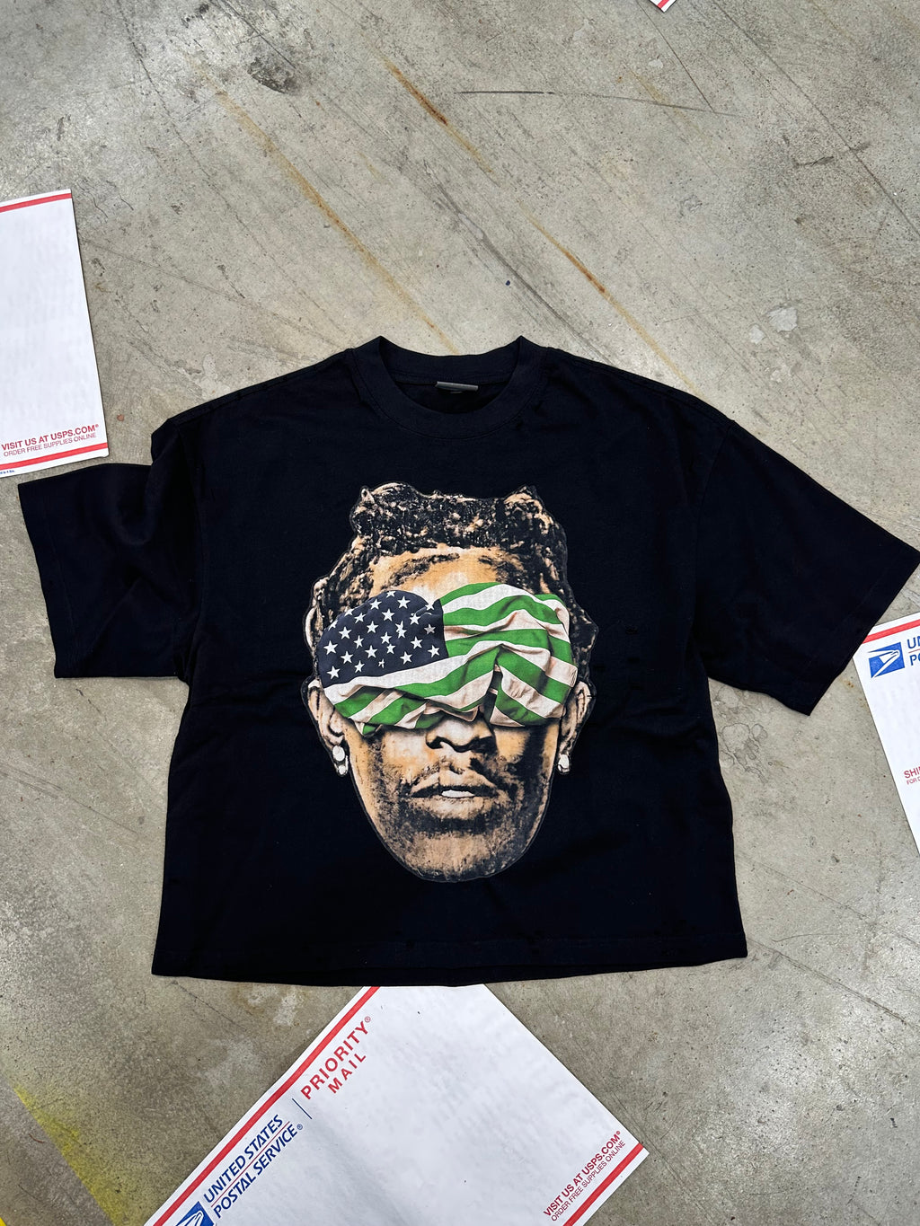Classic Green Make American Slime Again Boxy Tee